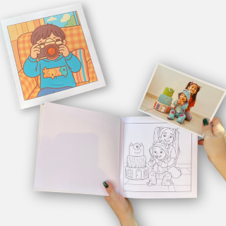 Fotolivro de Colorir